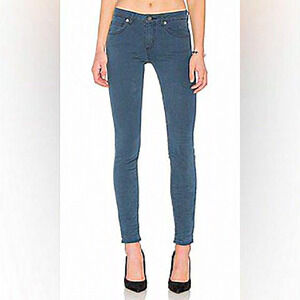 Women’s RVCA bluestone stretchy‎ mid-rise skinny Jeans NWT size 25